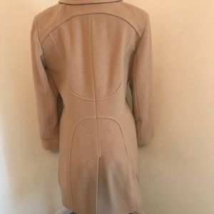 Anne Klein wool camel winter coat